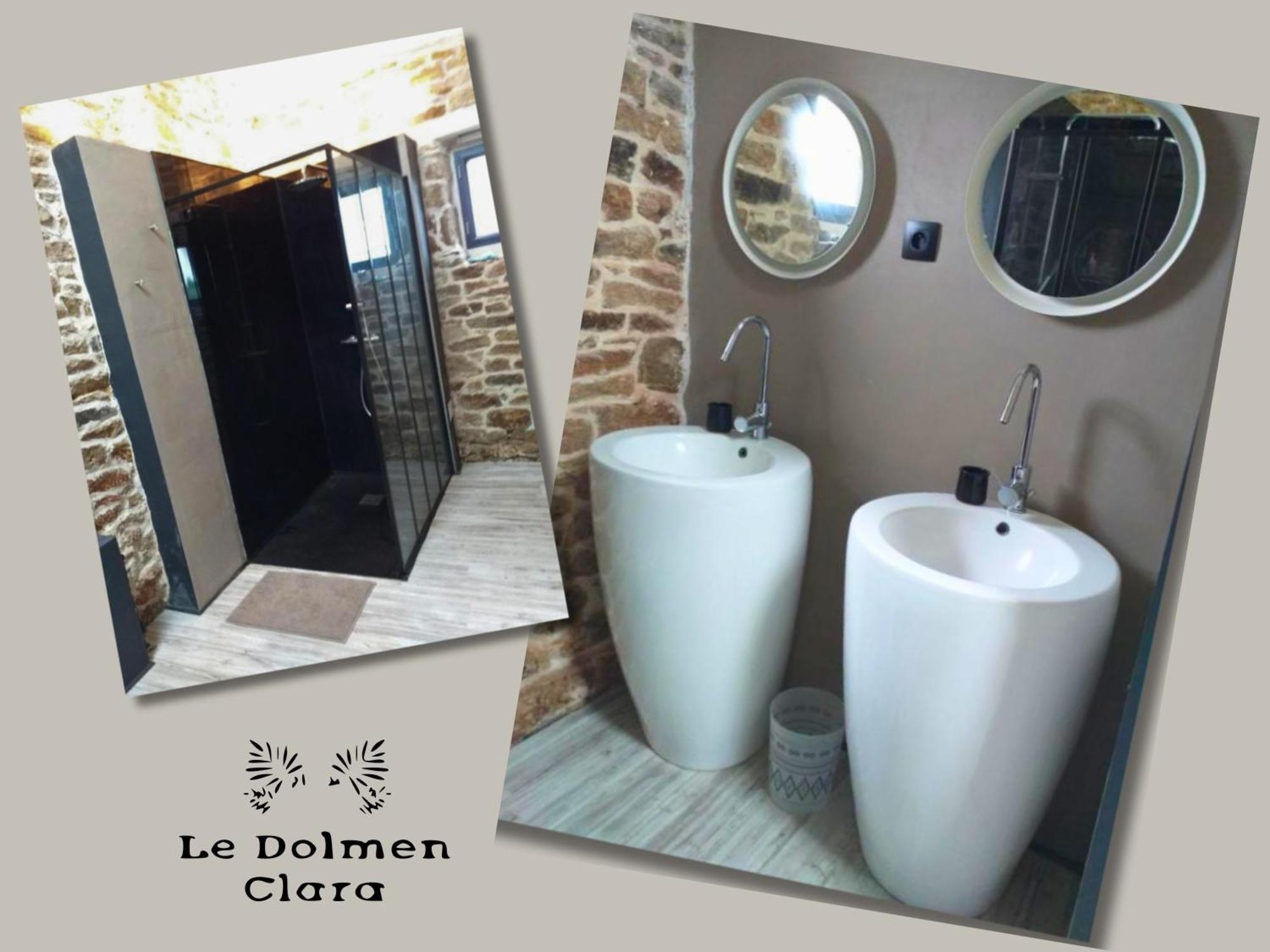 Bed and Breakfast Le Loft du Dolmen Clara, 5 étoiles Plounévez-Lochrist Exterior foto