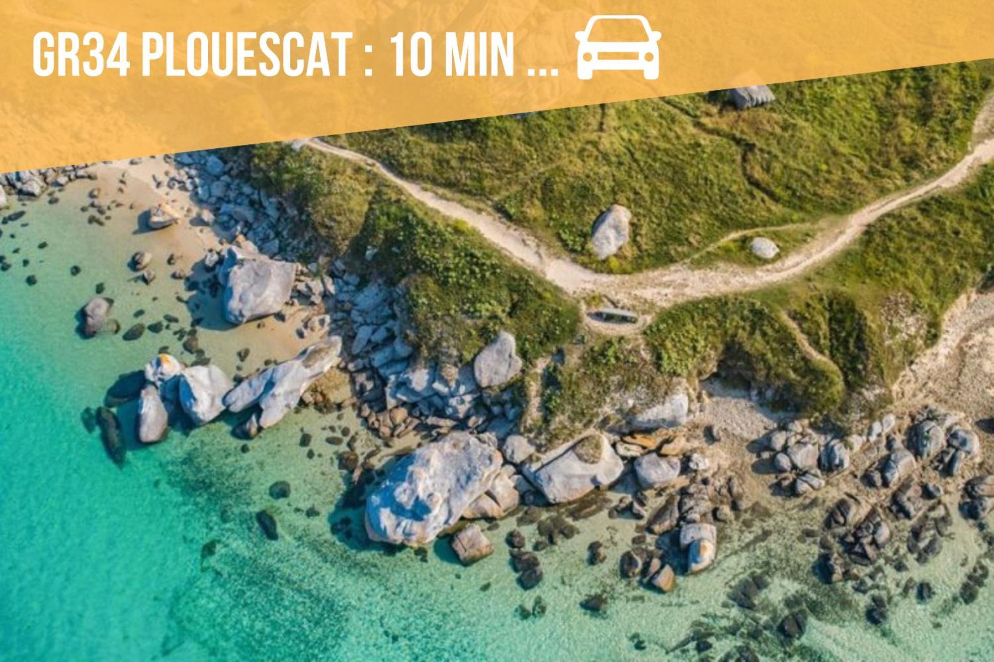 Bed and Breakfast Le Loft du Dolmen Clara, 5 étoiles Plounévez-Lochrist Exterior foto