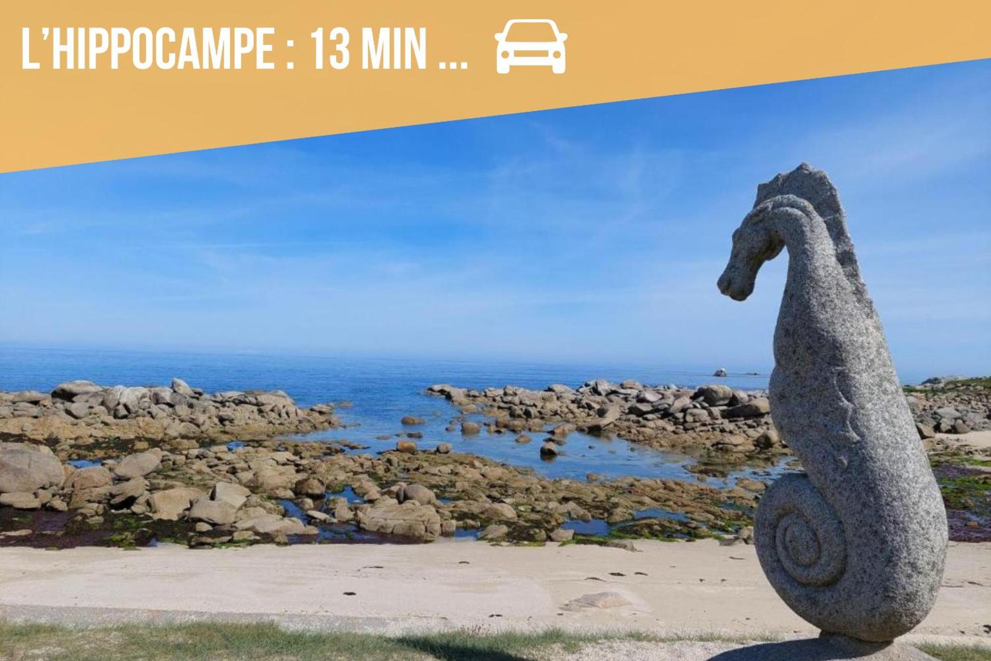 Bed and Breakfast Le Loft du Dolmen Clara, 5 étoiles Plounévez-Lochrist Exterior foto